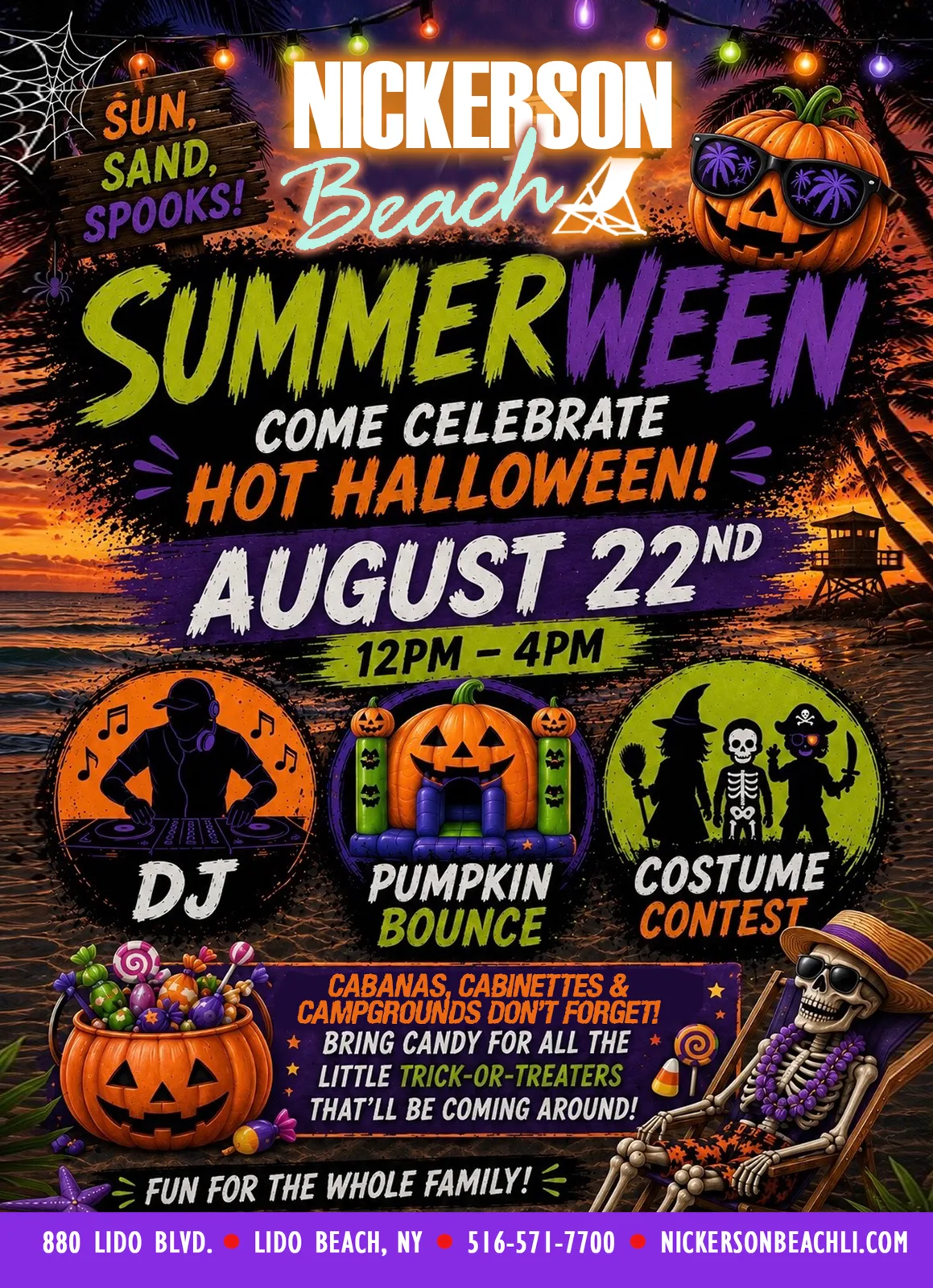 Summerween at Nickerson Beach