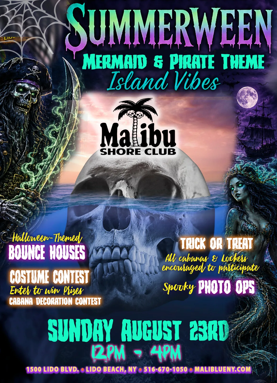 Summerween at Malibu Shore Club