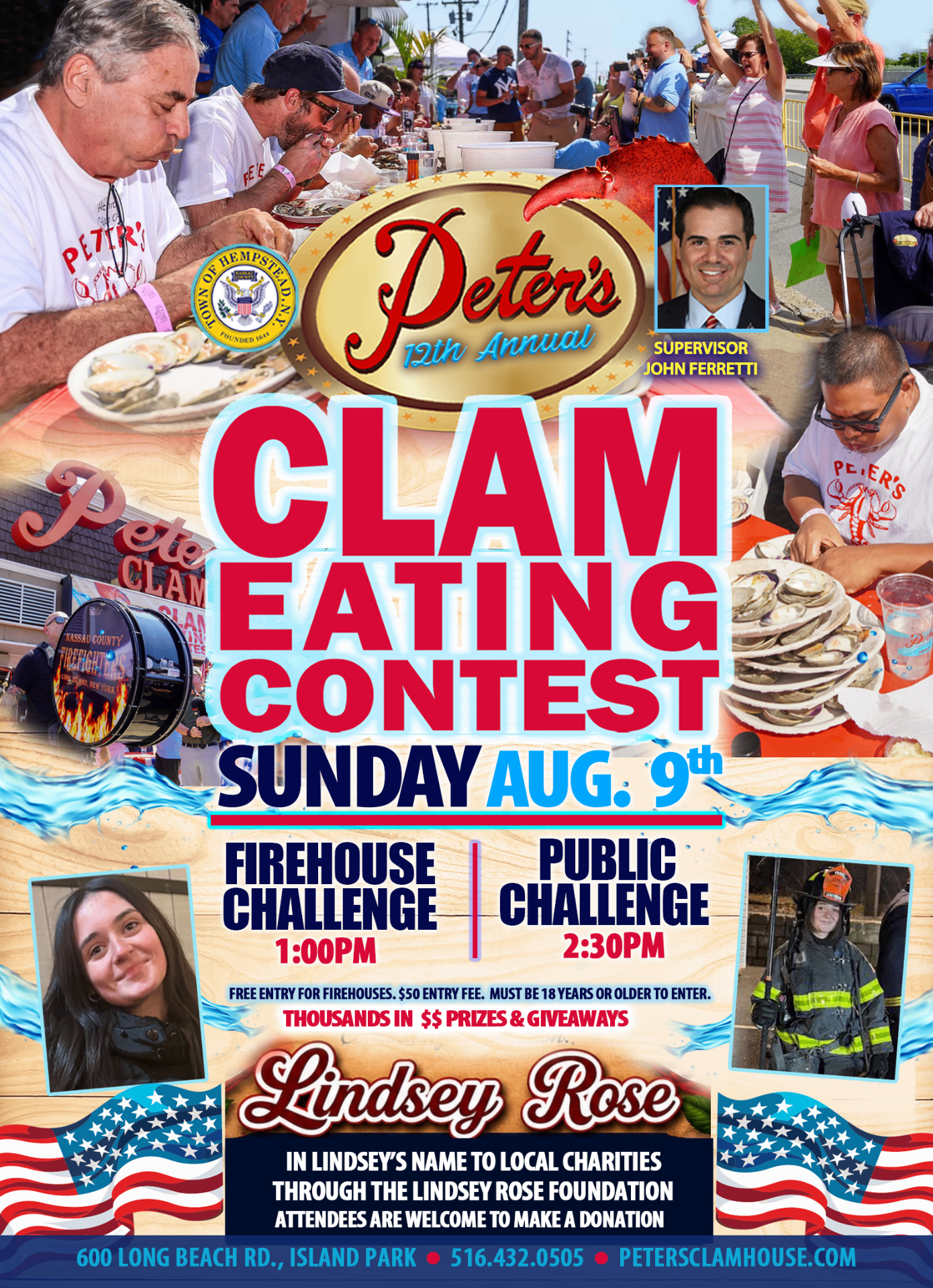 Peter's 12th Annual Clam Eating Contest