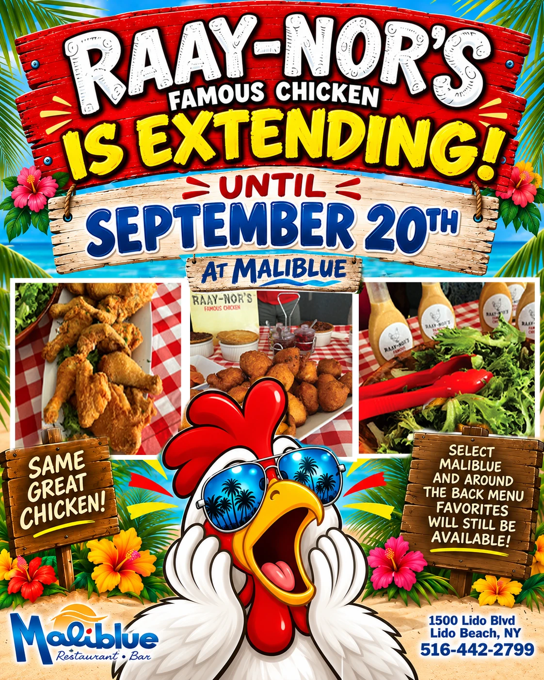 Raay-Nor's Famous Chicken at Maliblue