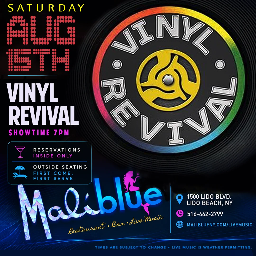 MaliBlue Live Music: Vinyl Revival (Aug 15)
