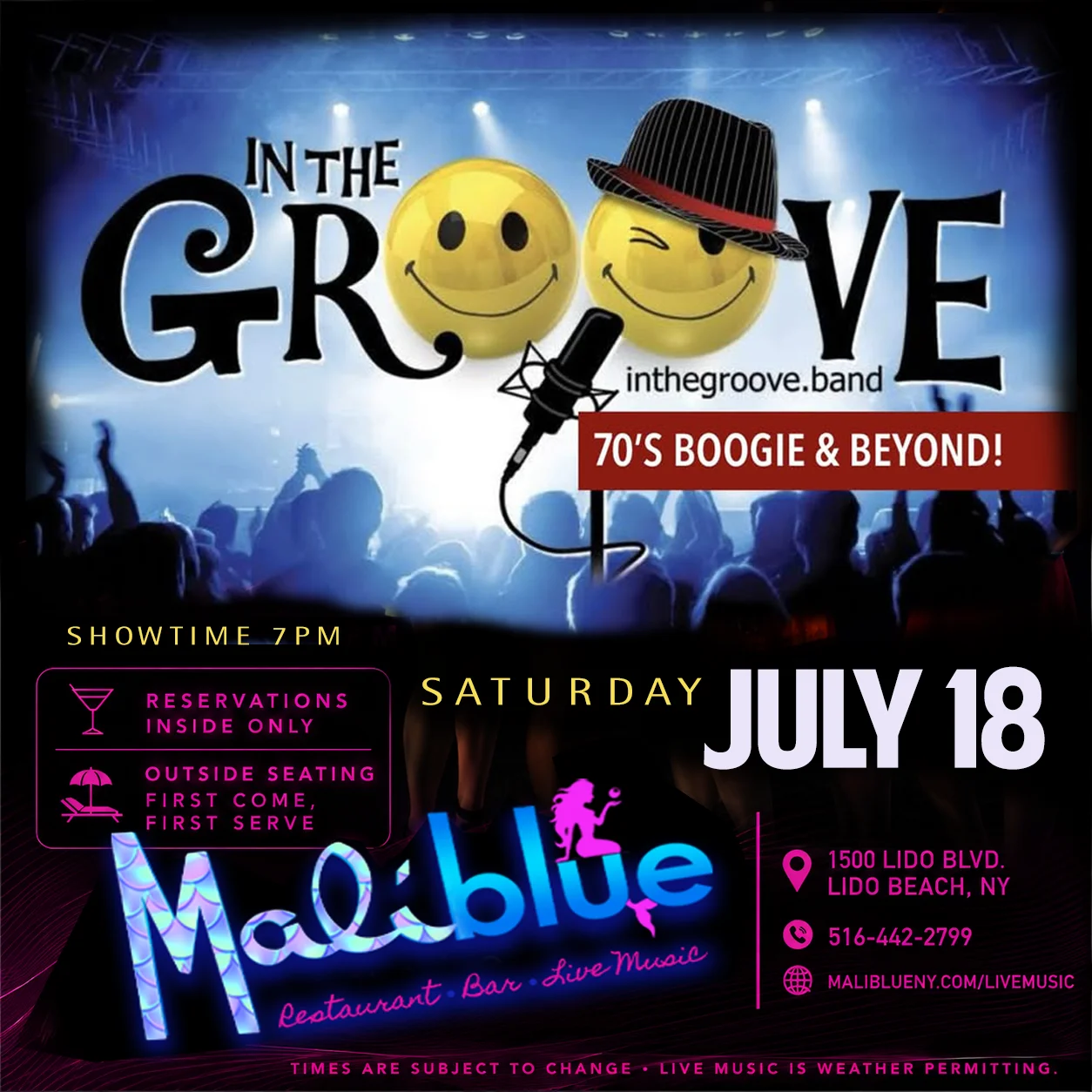 MaliBlue Live Music: In The Groove