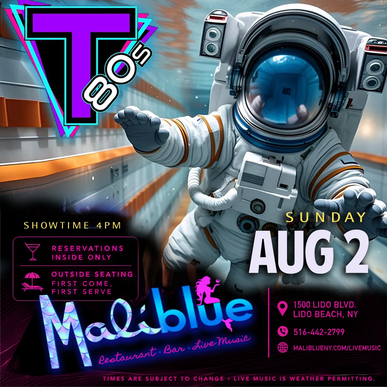 MaliBlue Live Music: Touch of 80's