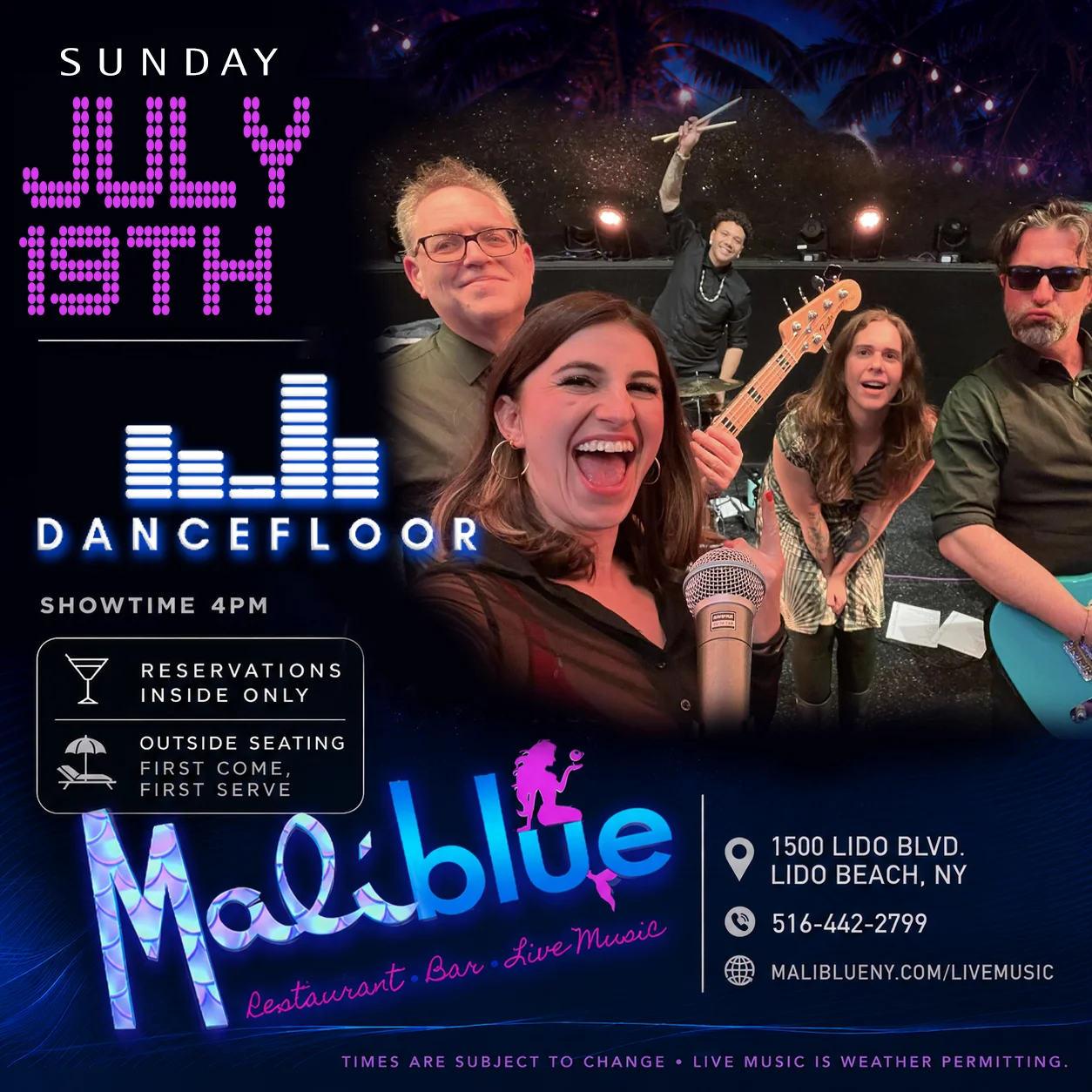 MaliBlue Live Music: Dance Floor