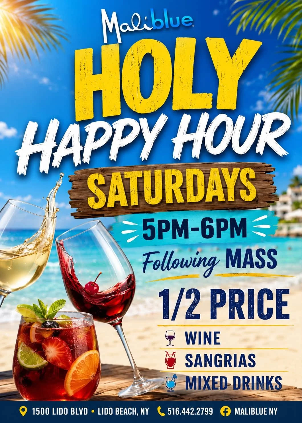Holy Happy Hour Saturdays