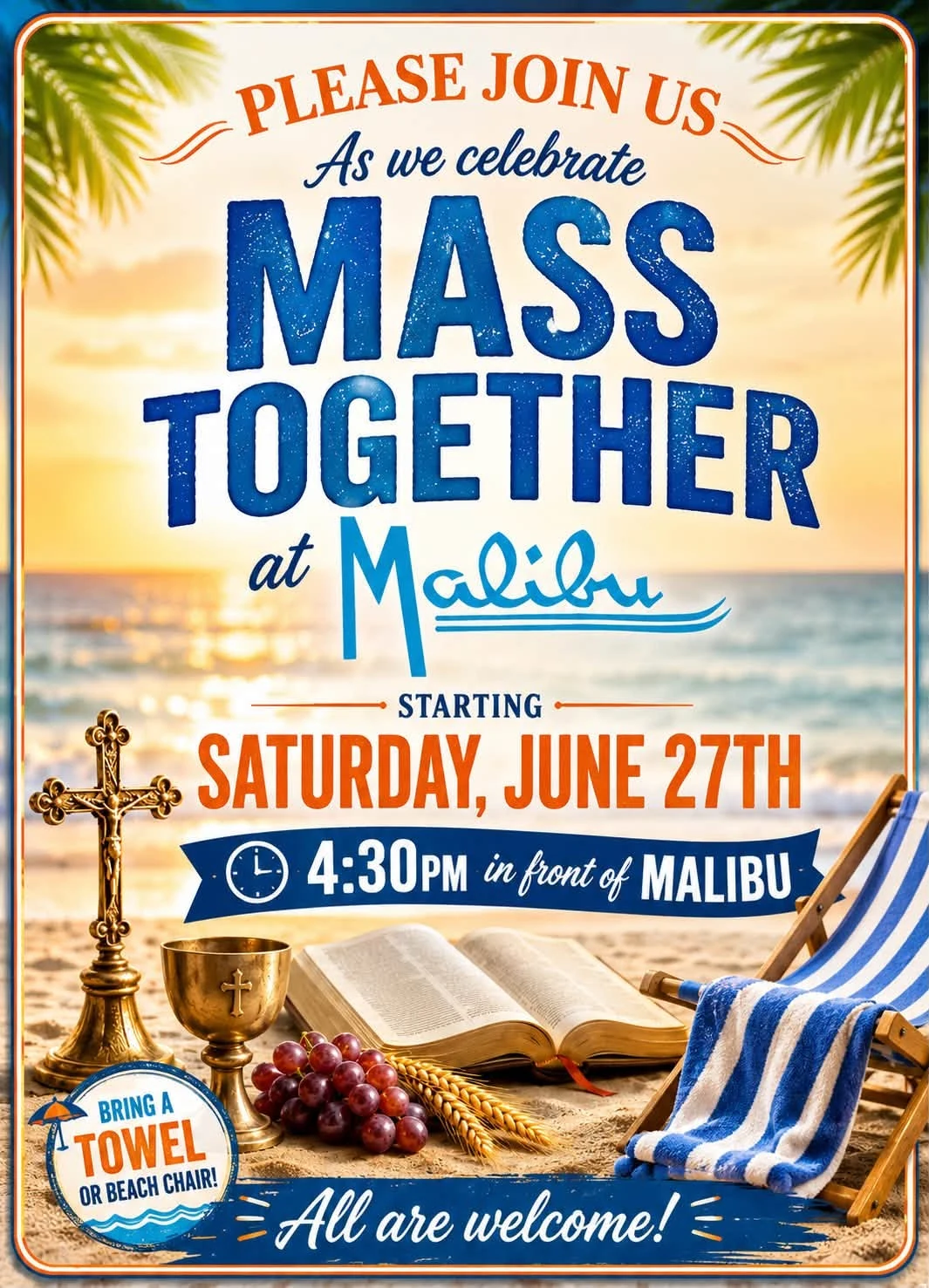 Mass Together at Malibu